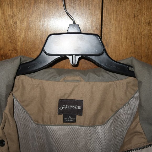 St Johns Bay XL Men's Lightweight Tan Jacket - Picture 7 of 10